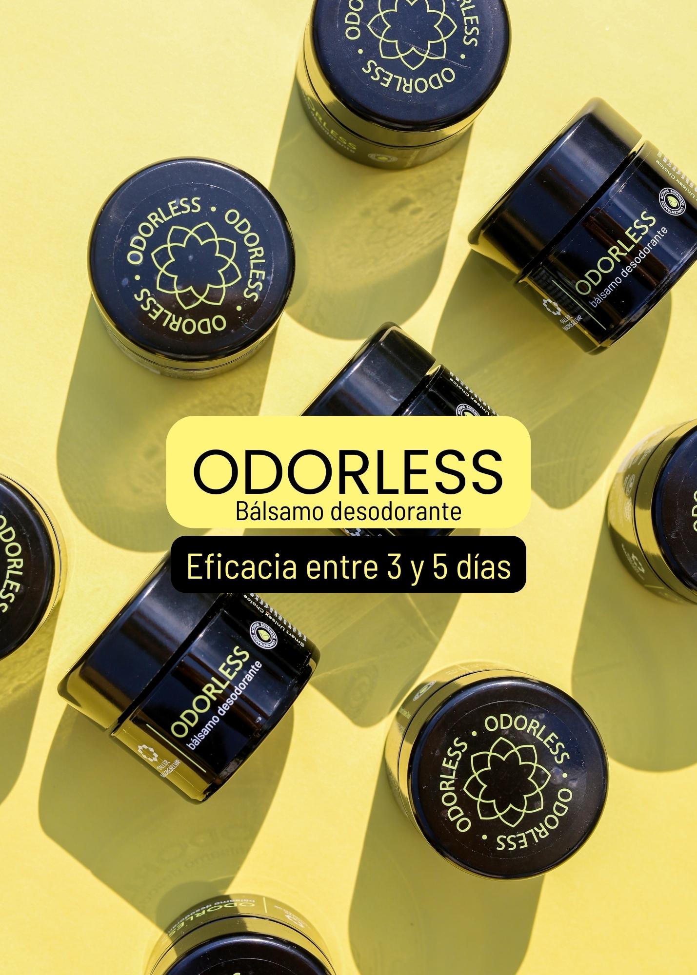 ODORLESS bálsamo desodorante ecológico